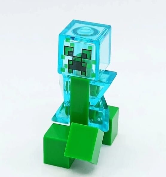 Lego mini фигурка заряженный крипер