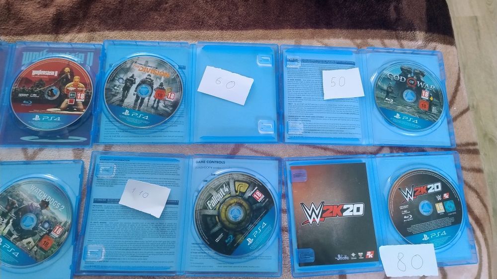 Jocuri PS 4 detalii in descriere