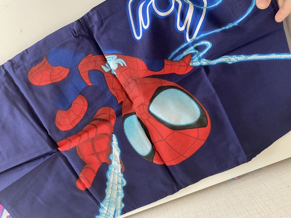 Детски спален комплект Spidey Dark 100×135 cm, Спайди , за кошара