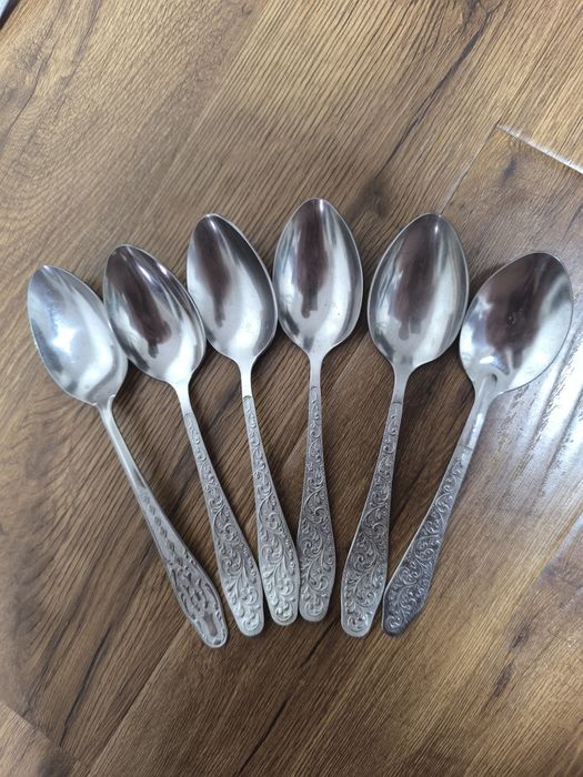 Ложки нержавейки Алюминиевые ложки и вилки .