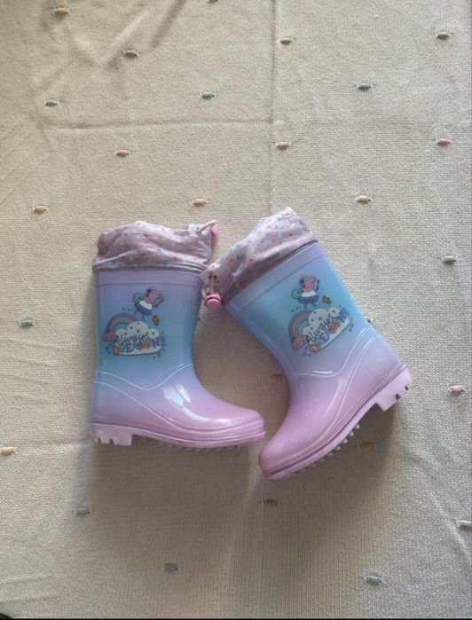 Cizme de ploaie Peppa Pig marimea 25 (interior 16cm)