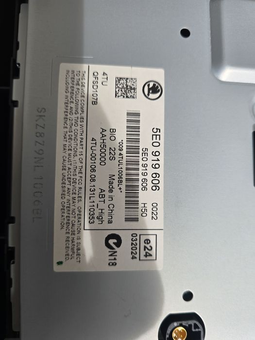 Kit navigatie Octavia 3