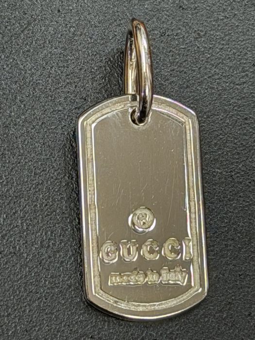 Оригинална сребърна плочка silver GUCCI italy чисто нова 925 сребро