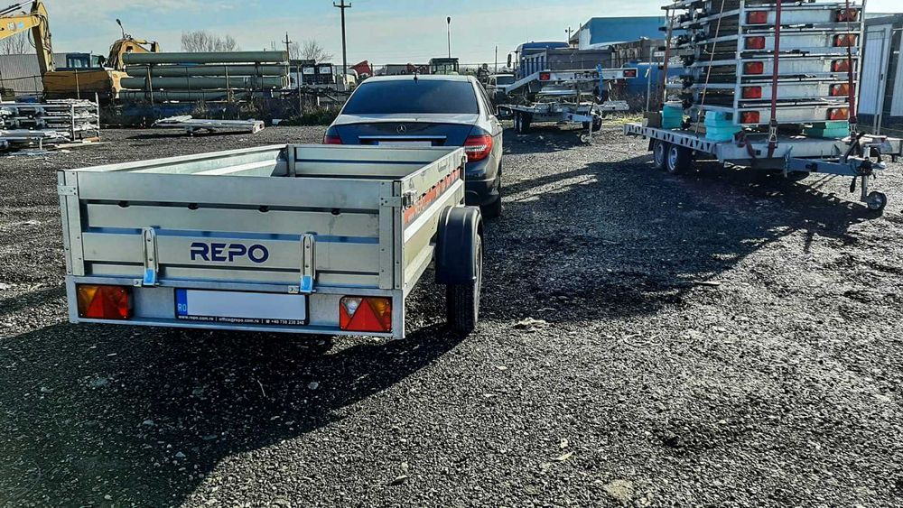 Remorca 750 kg, Remorca ATV Repo, basculabila, carte RAR