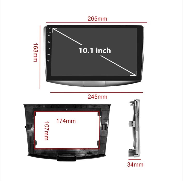 Navigatie Android cu Cooler 4GB Ram+64GB Volkswagen Passat B6/B7/CC
