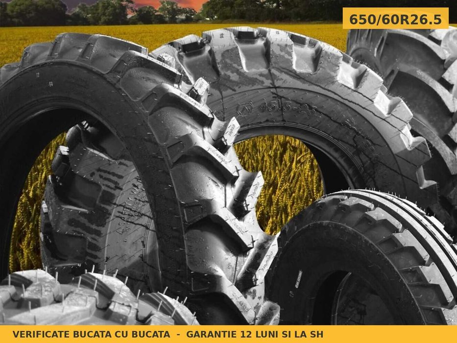 Anvelope Cauciucuri 650/60R26.5 650 60 R26.5 65060265 650 60R26.5 Trelleborg Buldo Incarcator Utilaje Radial SH Second Hand ANVELOPE Garantie 1 An