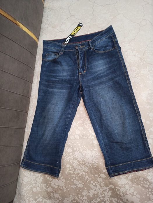 Джинсовые шорты и брюки