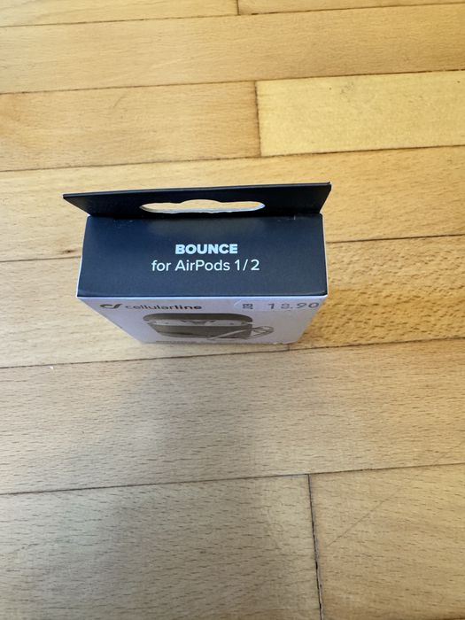 ЧИСТО НОВ Силиконов калъф Cellularline Bounce за Apple AirPods 1 / 2