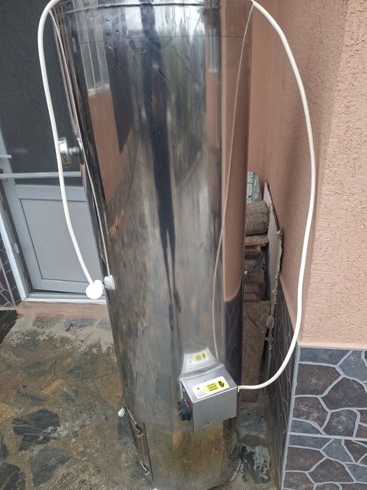 Boiler electric și pe lemne 110 litri