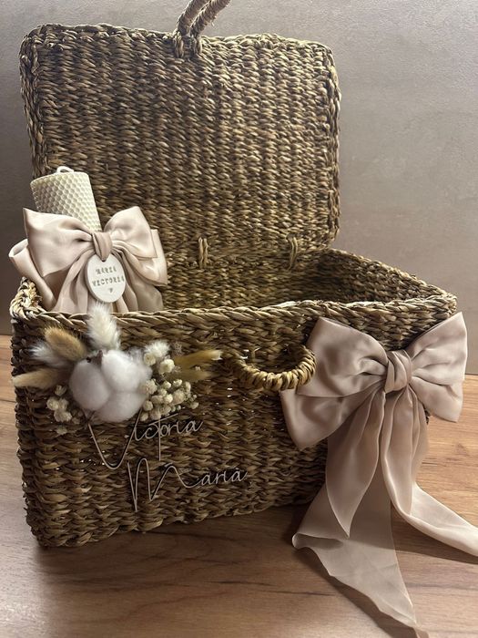 Trusou botez premium personalizat – set complet bebe