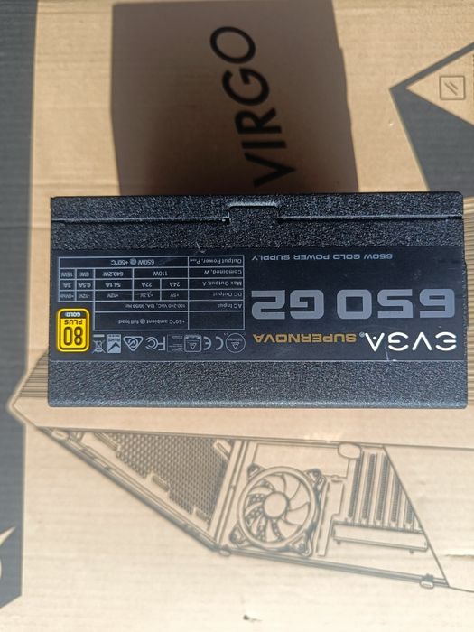 Sursa pc evga supernova g2 650w gold