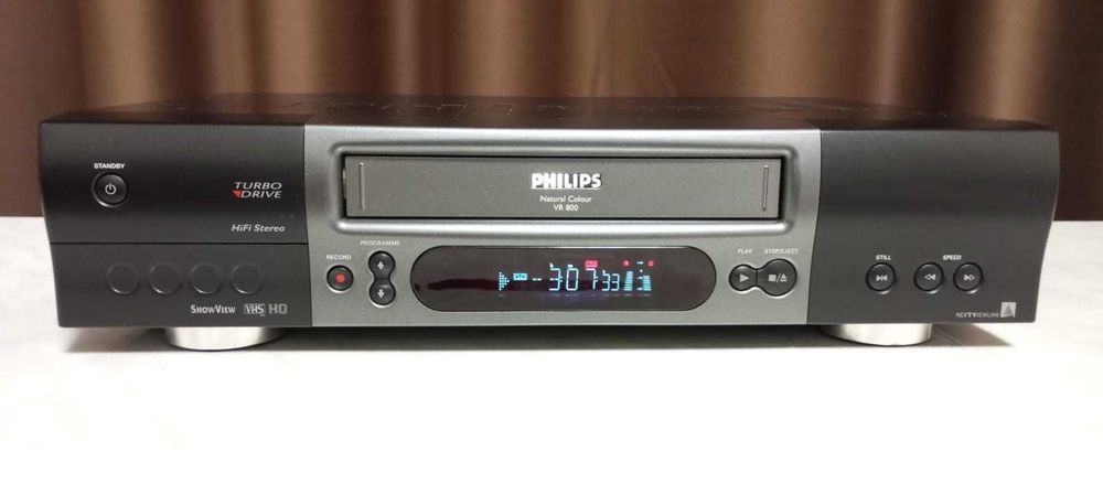 video vhs philips vr 800