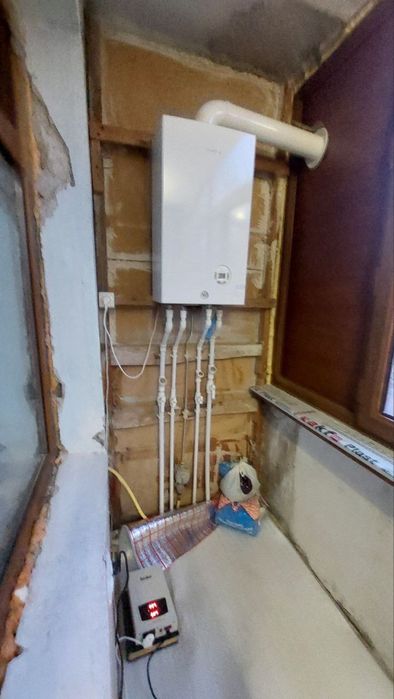 1 комнатная с двухконтурным котлом в кирпичном доме