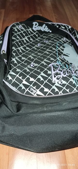 Рюкзак школьный черный для девочек 4-5класса