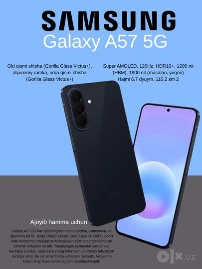 Samsung a57 5g obmen