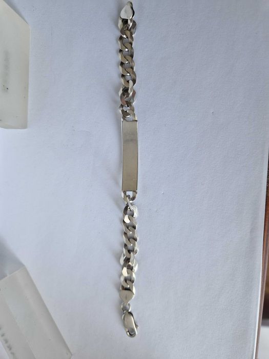 Bratara din Argint de 925 -Model Impletita de Barbatii.