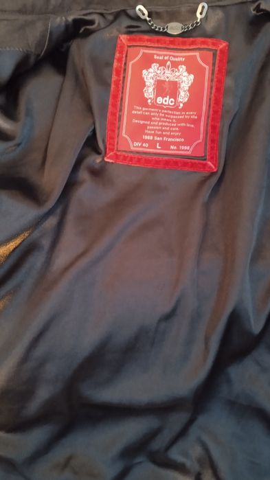 Jacheta/geaca piele de capra, barbati, EDC by Esprit - Germania