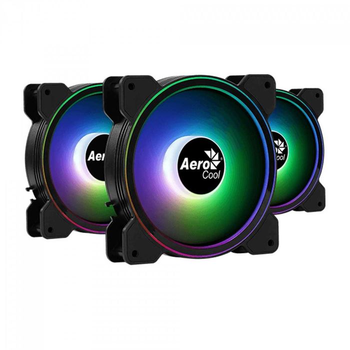 ARGB вентиляторы AeroCool 120 мм — Duo 12 Pro / Saturn Pro