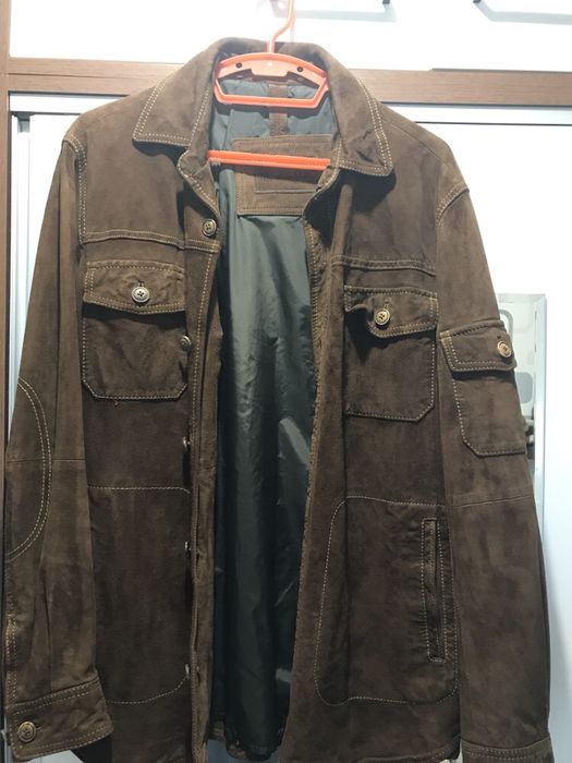 Geaca piele intoarsa Massimo Dutti marimi M