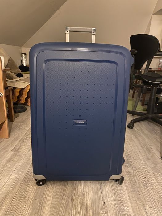 Samsonite S'Cure Spinner Suitcase, darkblue 81cm