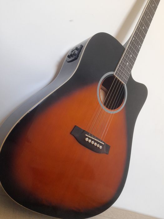 Akustik gitara 41 Ashton D20CEQTBS