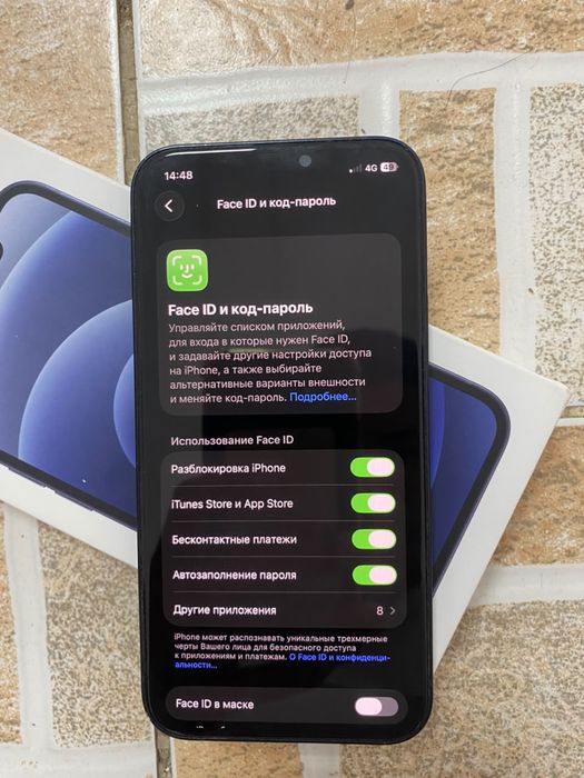 Iphone 12 128ГБ срочно за 85к