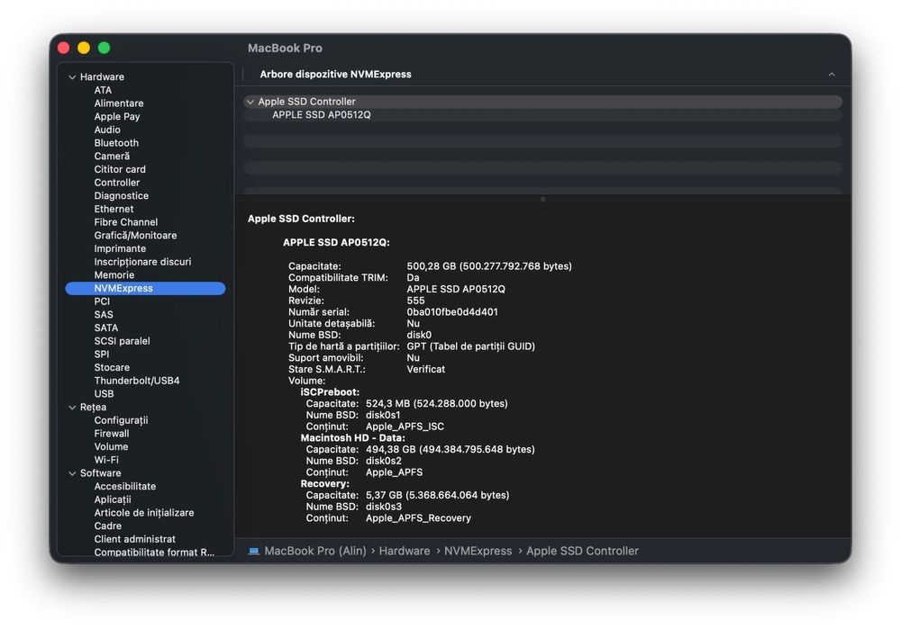 Macbook pro m1 13 inch 512gb