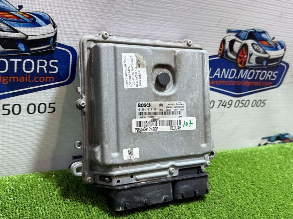 CALCULATOR MOTOR ECU CHRYSLER 300C CRD 3.0 DIESEL 2009 COD OEM 0281013901 / P05149124AD / BERLINA 2006-2010