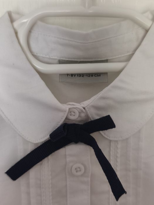 Ризка и пола първи учебен ден 7-8г, плисирана тъмно синя пола