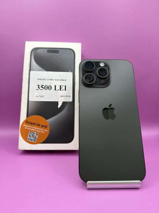 Iphone 15 pro max 256GB •Matei Amanet Margeanului•6173