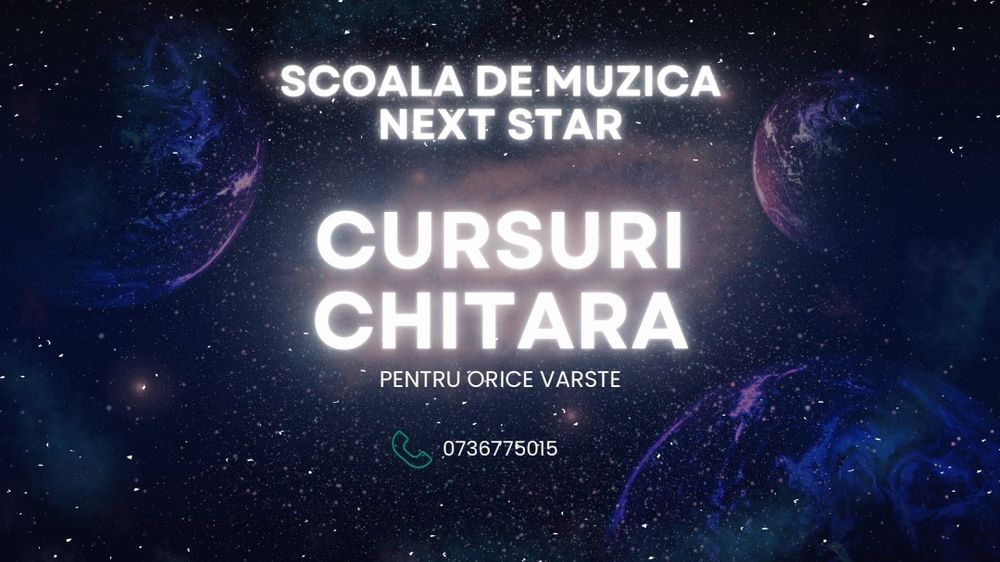 CURSURI DE CHITARĂ pentru toate vârstele