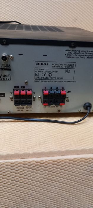 Receiver Aiwa av d 35( defect)