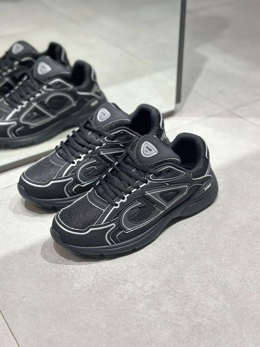 Дамски сникърси обувки Диор Reflective White Lux Sneakers