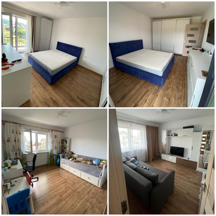Proprietar - Casa NOUĂ individuală de vânzare la munte in Rasnov  - Brasov/  an constr.2024 / Complet mobilata si utilata / 120mp utili / Teren 410 mp