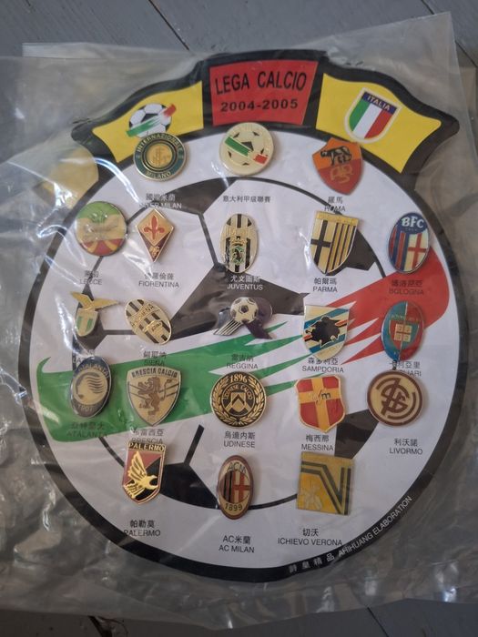 Seturi insigne Champions league, Serie A, La liga, Premier, Bundesliga