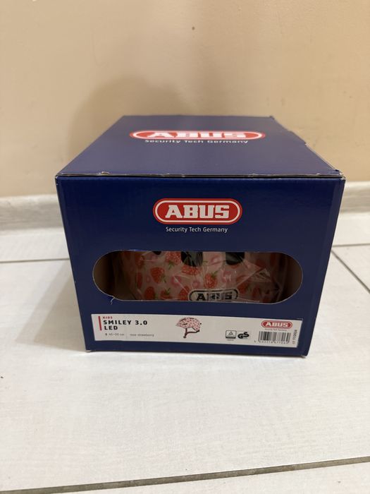 Детска каска Abus Smiley 3.0 rose strawberry