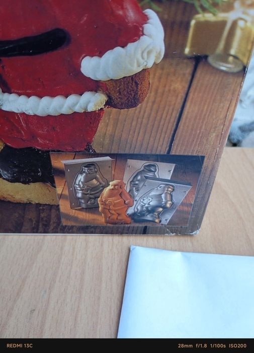 Форма за печене на сладкиш Дядо Коледа