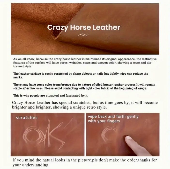 Мъжка месинджър чанта HIMERPAL*/Crazy Horse•Естест. кожа -10% Промоция