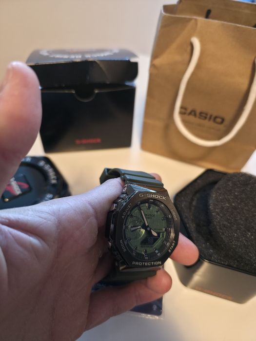 Ceas Casio G Shock gm b 2100 1a3er verde green