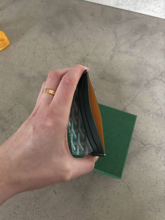 Portofel Goyard Cardholder Saint-Sulpice Verde