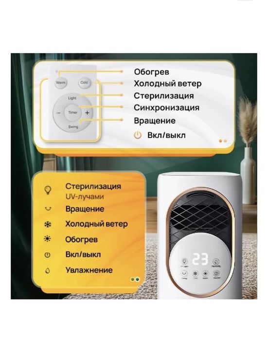 Вентилятор с охлождением.