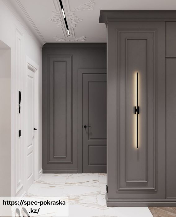 Покраска стен. Малярные услуги работы. Безвоздушная Покраска.