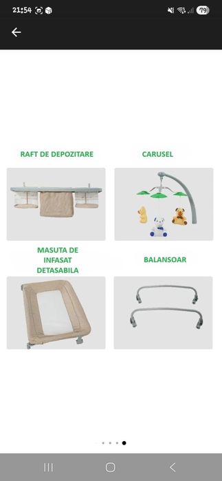 2 pătuțuri pliabile co-slepper