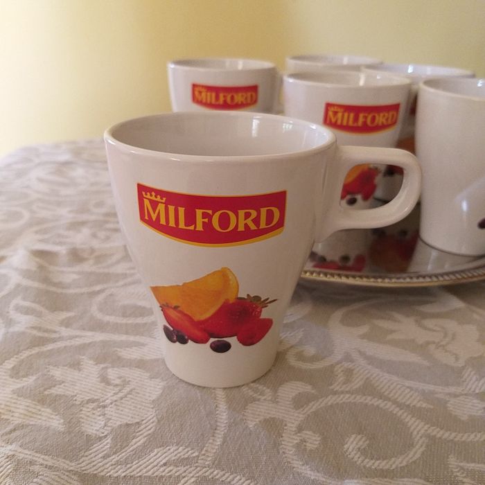 Порцеланови чаши за чай 6 бр