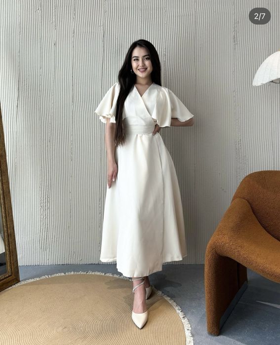 Платье, французская длина