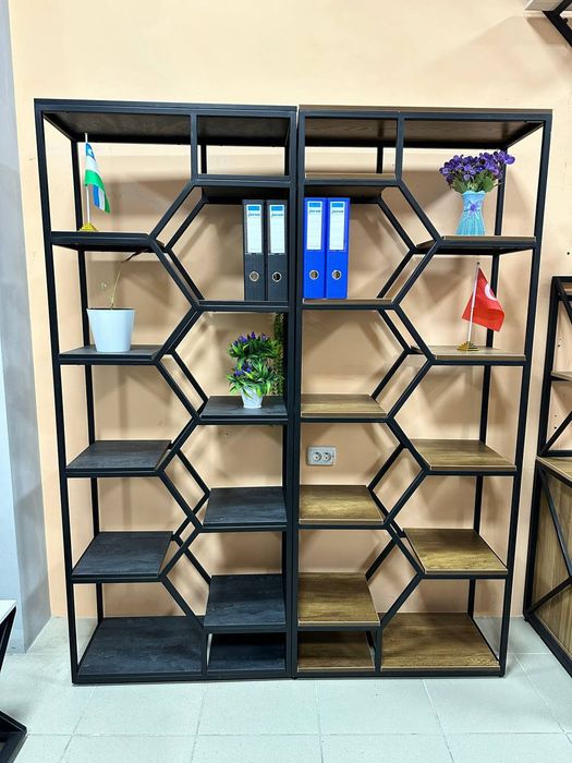 Стеллаж в стиле лофт дикоративный,полики этажерки .jovon shkaf