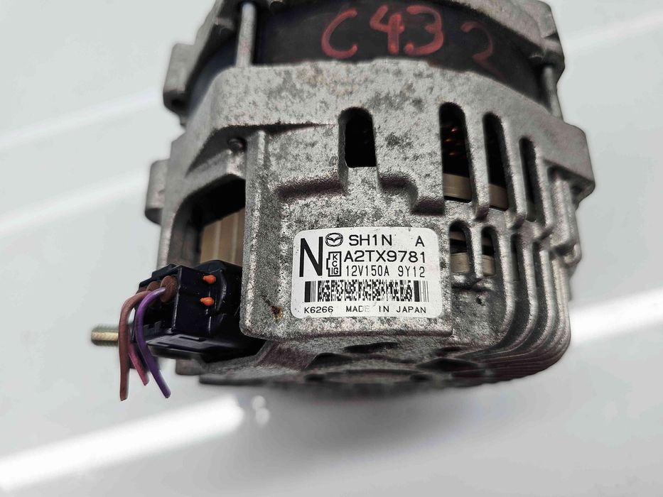 Alternator MAZDA 6 (GJ1) Facelift [Fabr 2018-2021] SH1N-A2TX9781 2.2 S