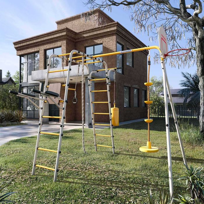 Уличный спортивный комплекс ROMANA Fitness (качели-диск)