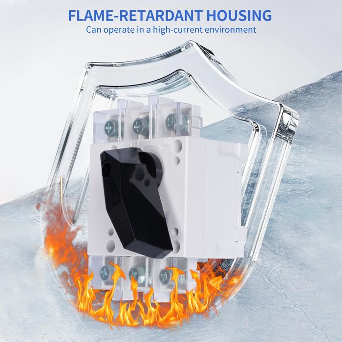 3P 100А Изолиран превключвател за DIN шина