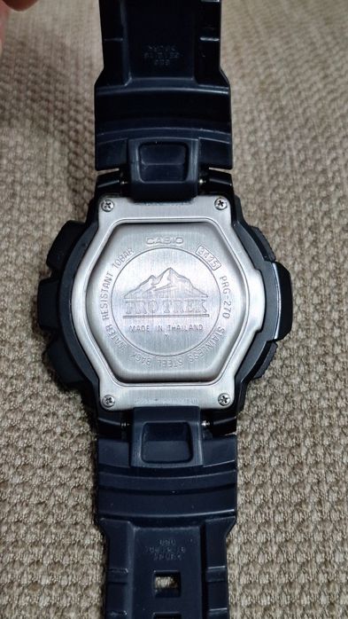Ceas Casio Protrek PRG-270 incarcare solara Altimetru Barometru Busola